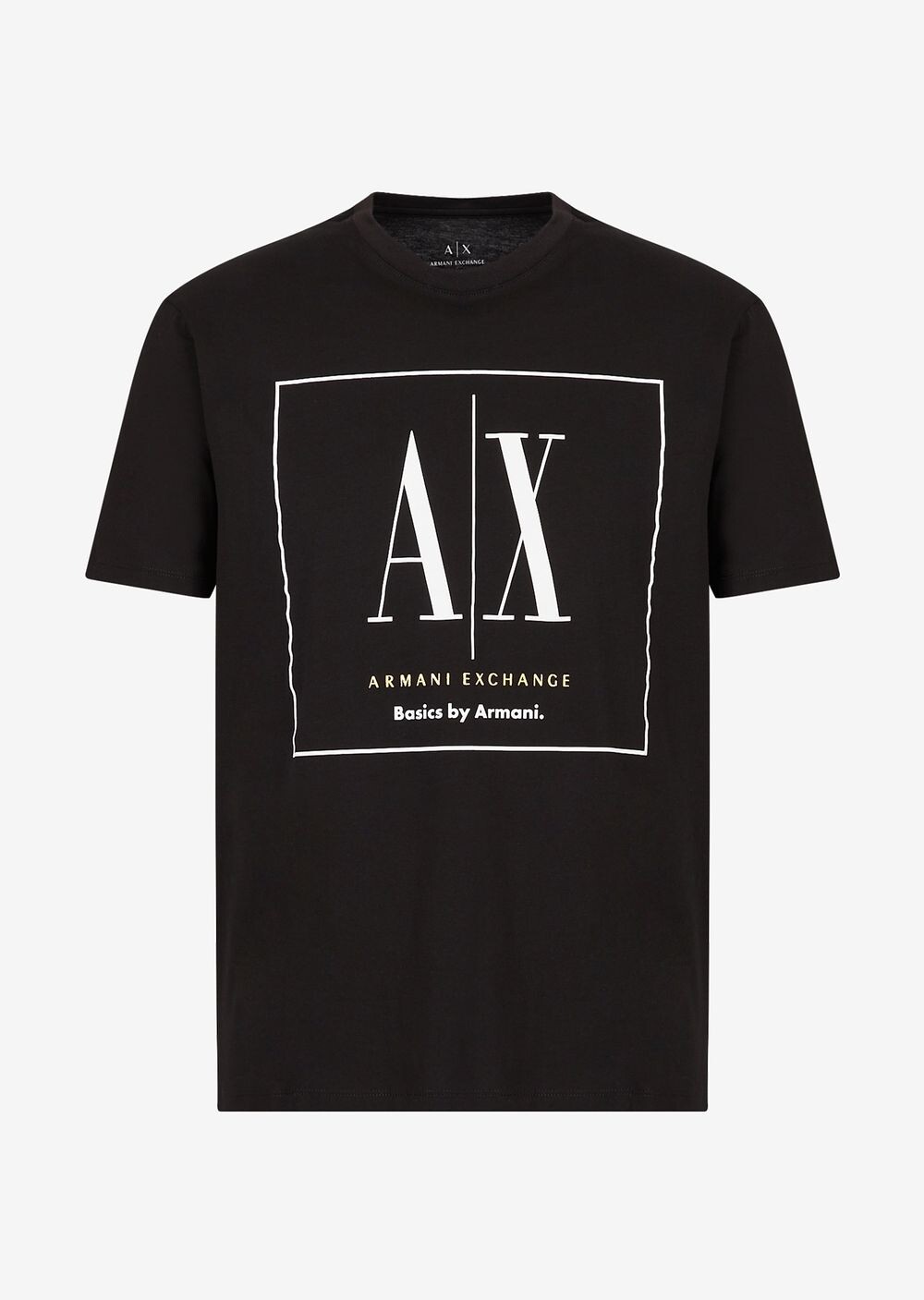 

Футболка стандартного кроя Armani Exchange, черный