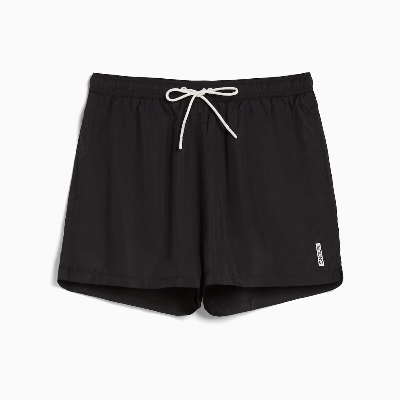 

Шорты Bershka Basic Swimming Trunks, черный
