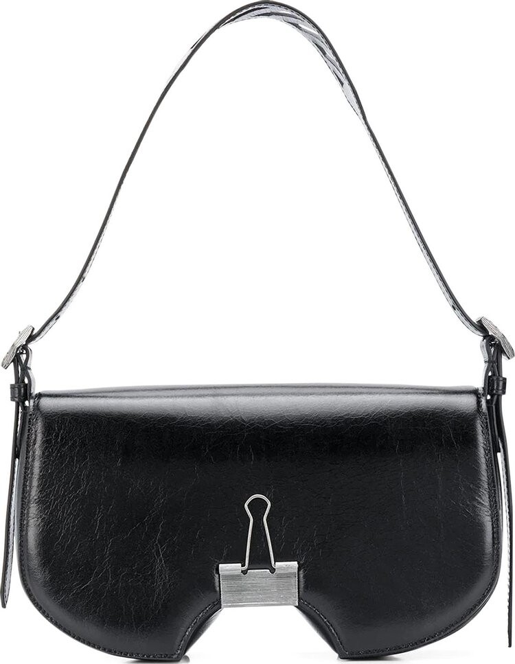 

Сумка Off-White Swiss Flap Shoulder Bag Black, черный