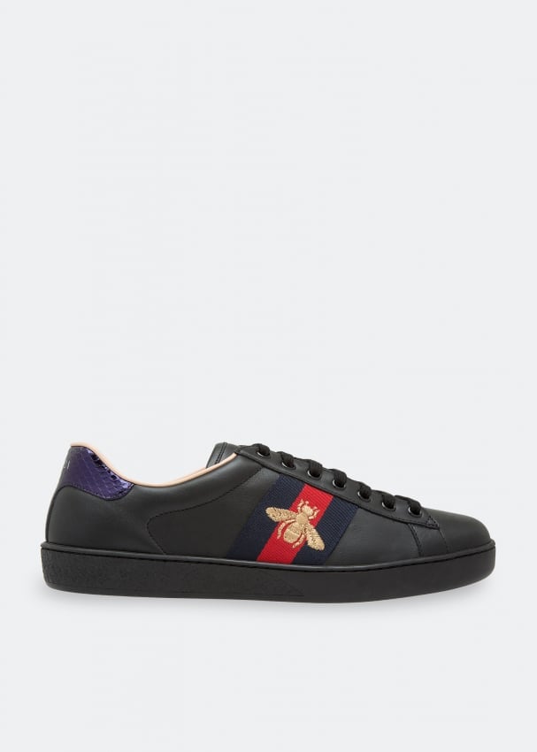 Gucci new ace store leather sneakers