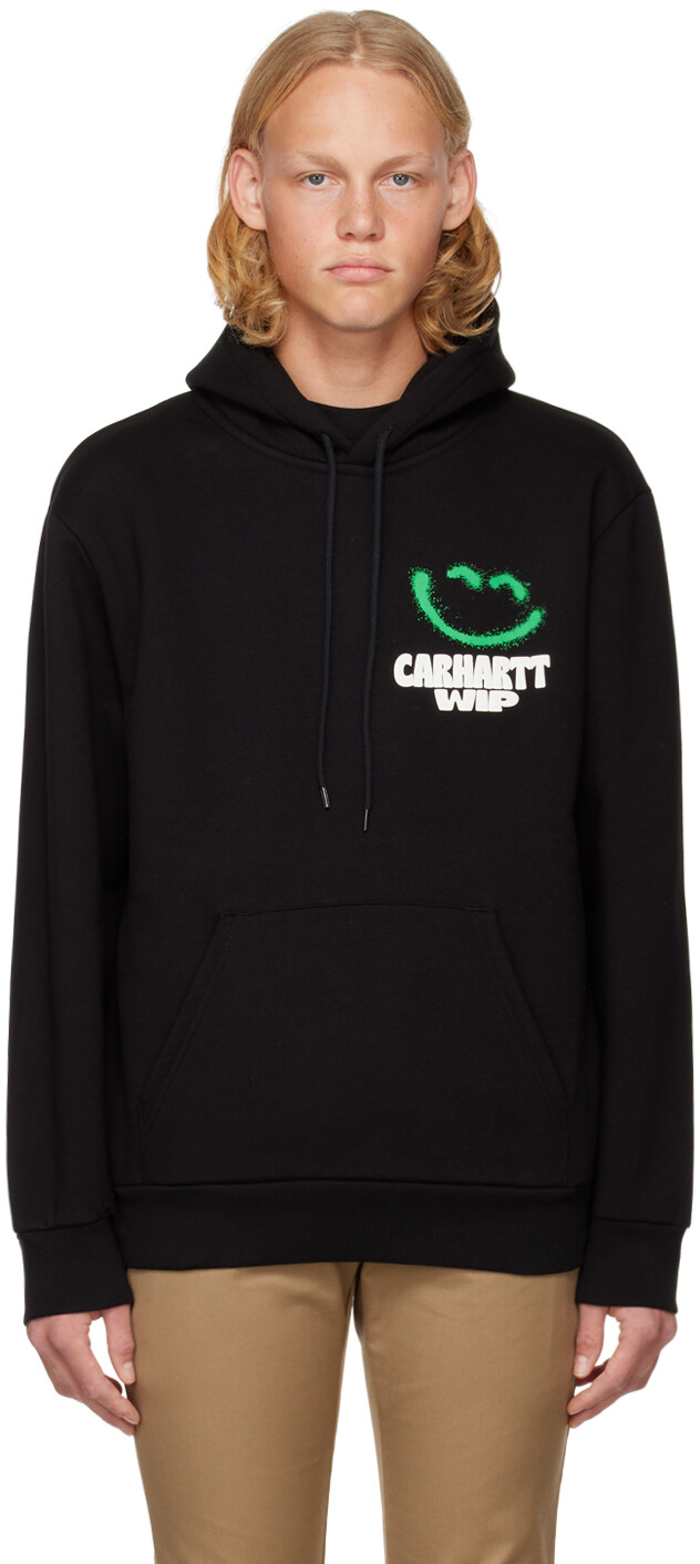 

Черный - Худи Happy Script Carhartt Work In Progress