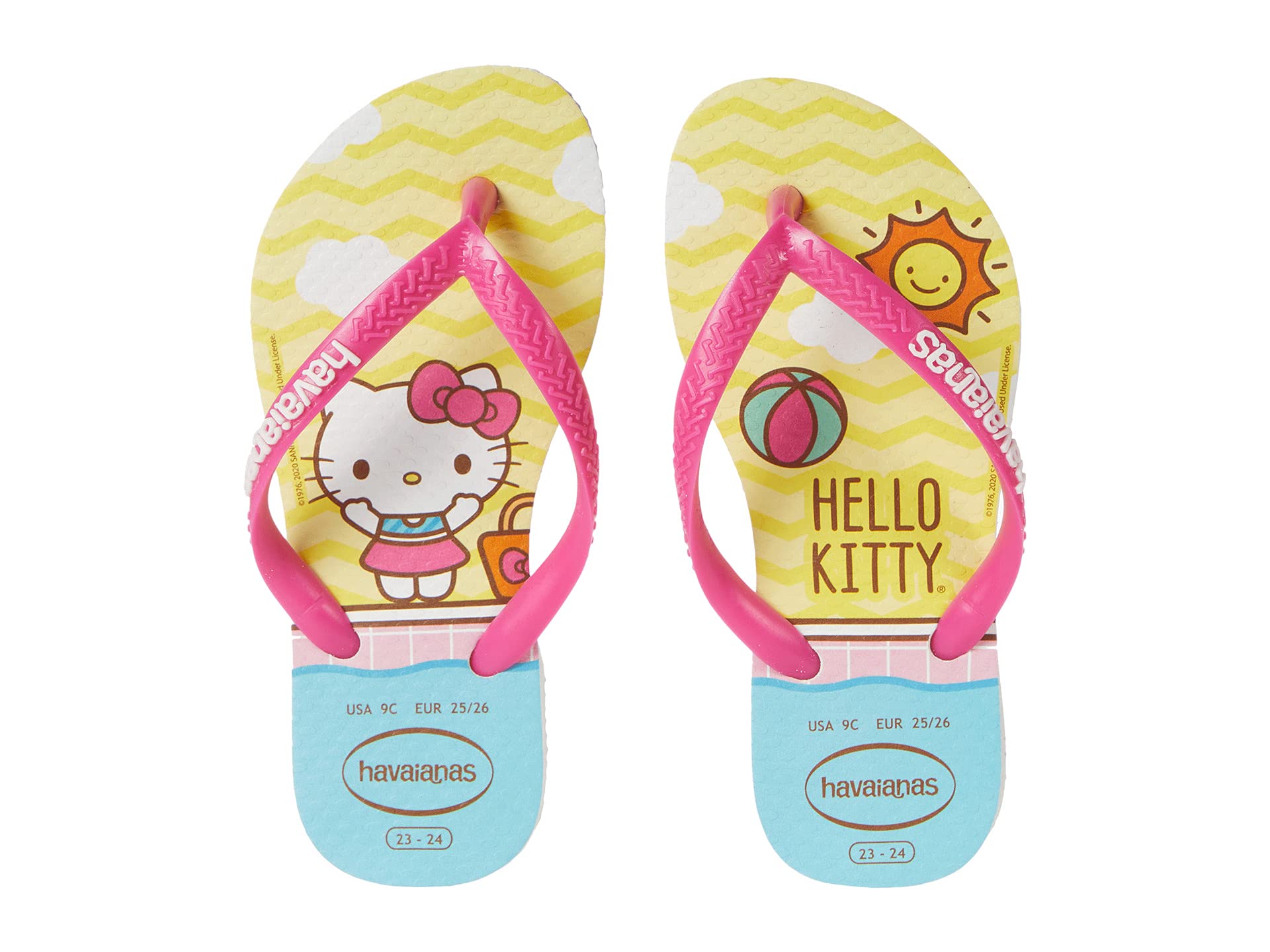 Сандалии Havaianas Kids, Slim Hello Kitty