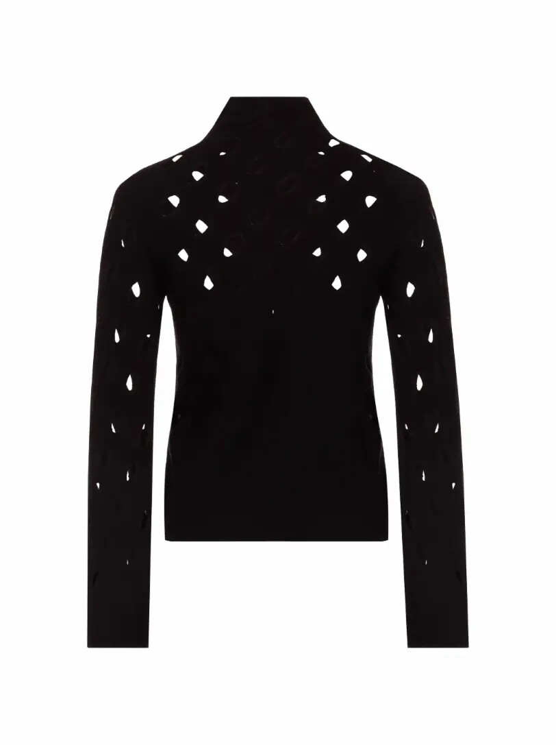 

Трикотажная водолазка Openwork Maje