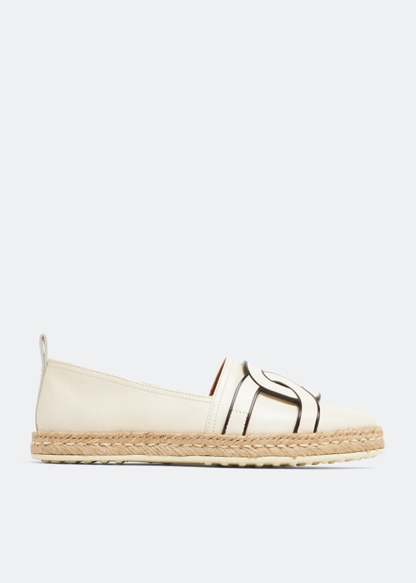 

Эспадрильи TOD'S Kate espadrilles, белый