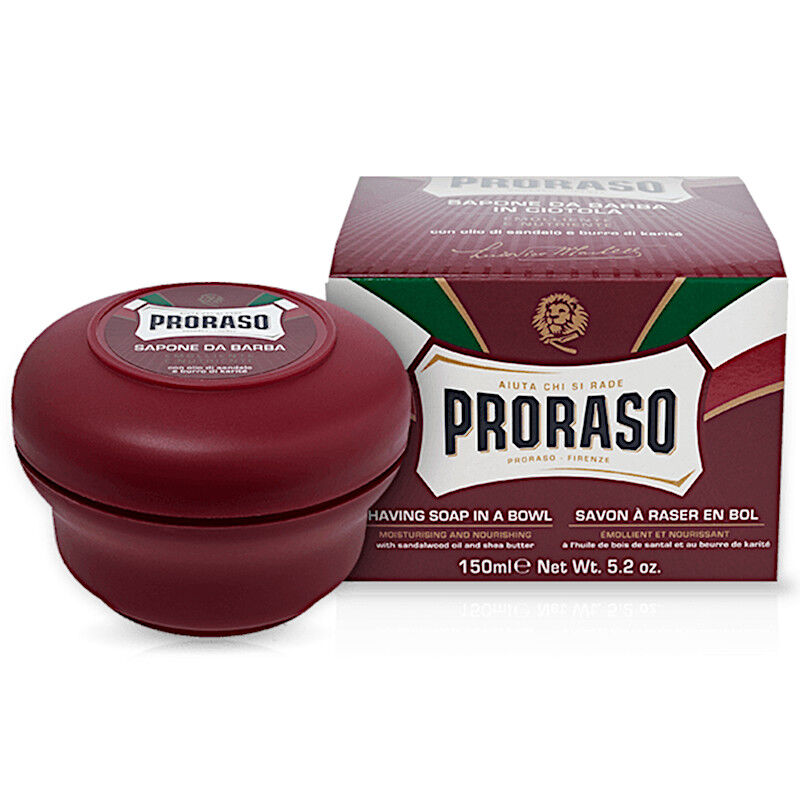Proraso Red питательное мыло для бритья, 150 мл