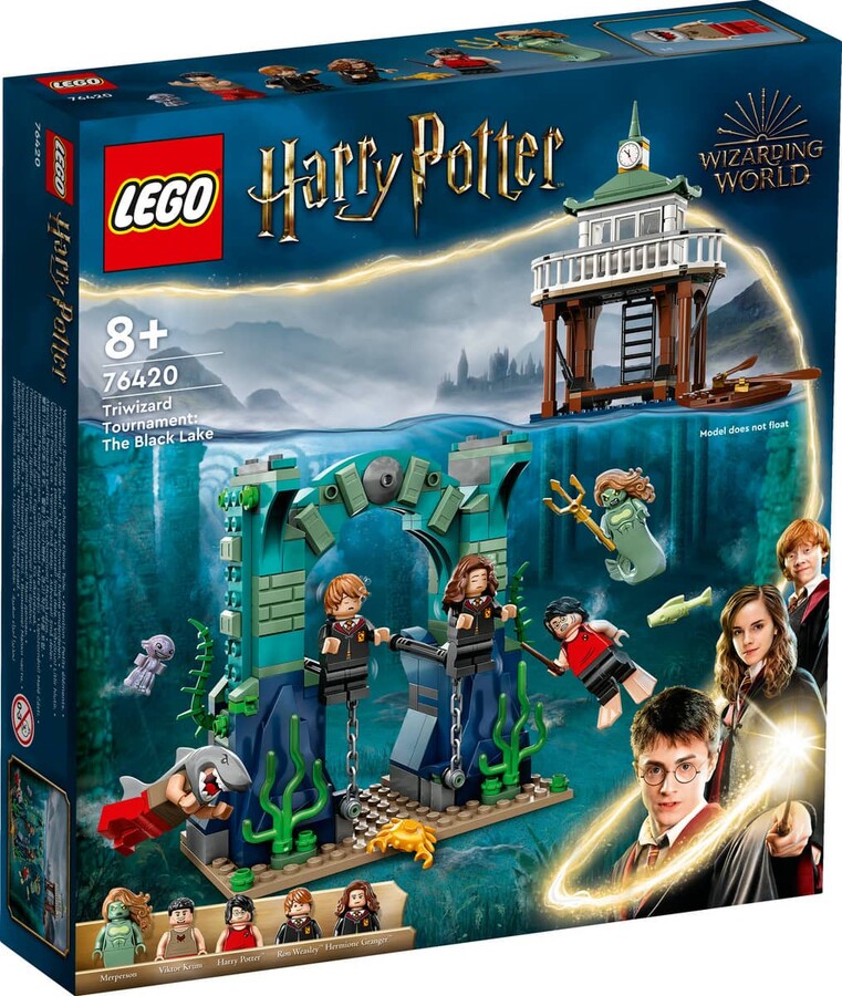 Конструктор Lego 76420 Harry Potter Турнир трех волшебников: Черное озеро набор из трех фигурок harry potter