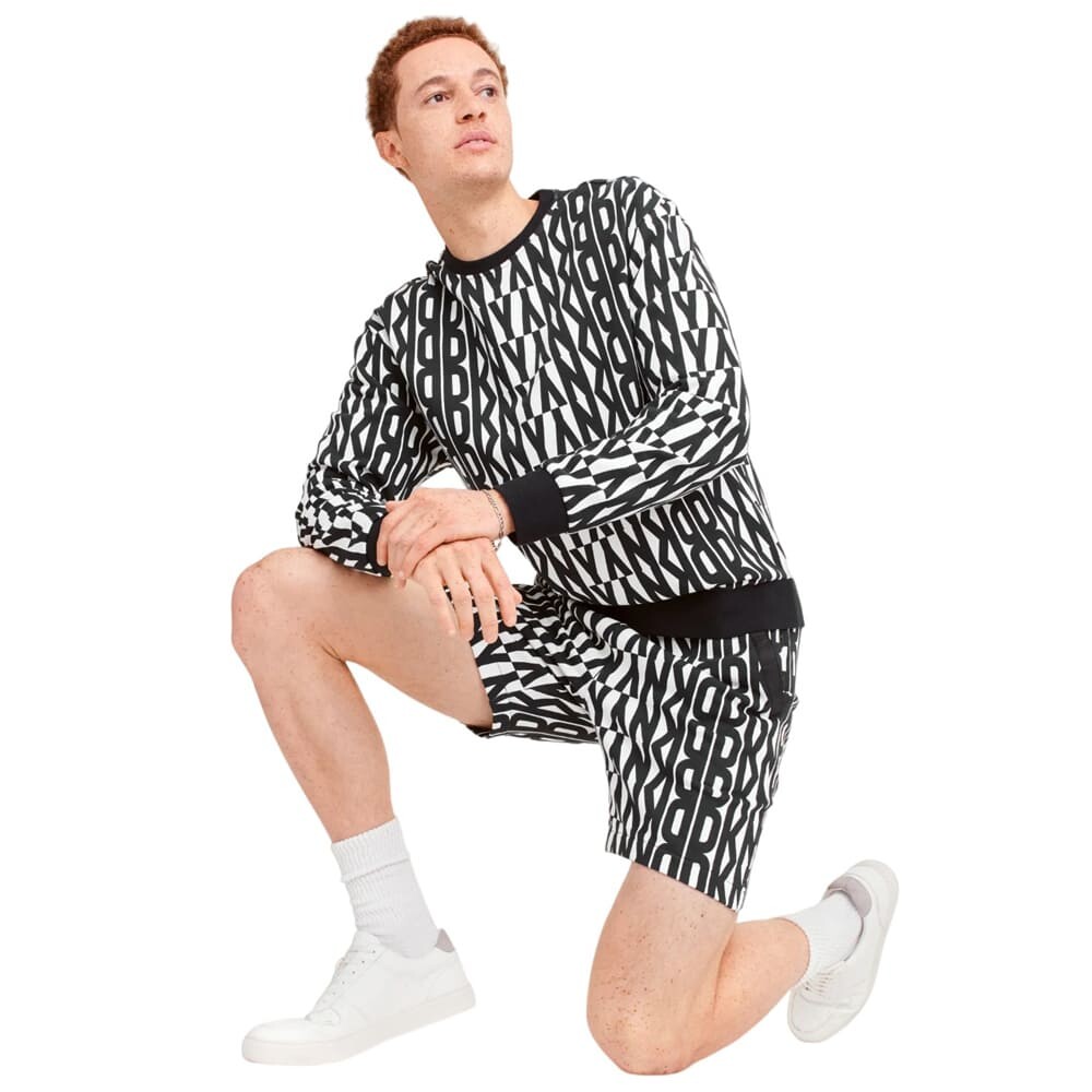 

Свитшот DKNY Exploded Logo, черный/белый