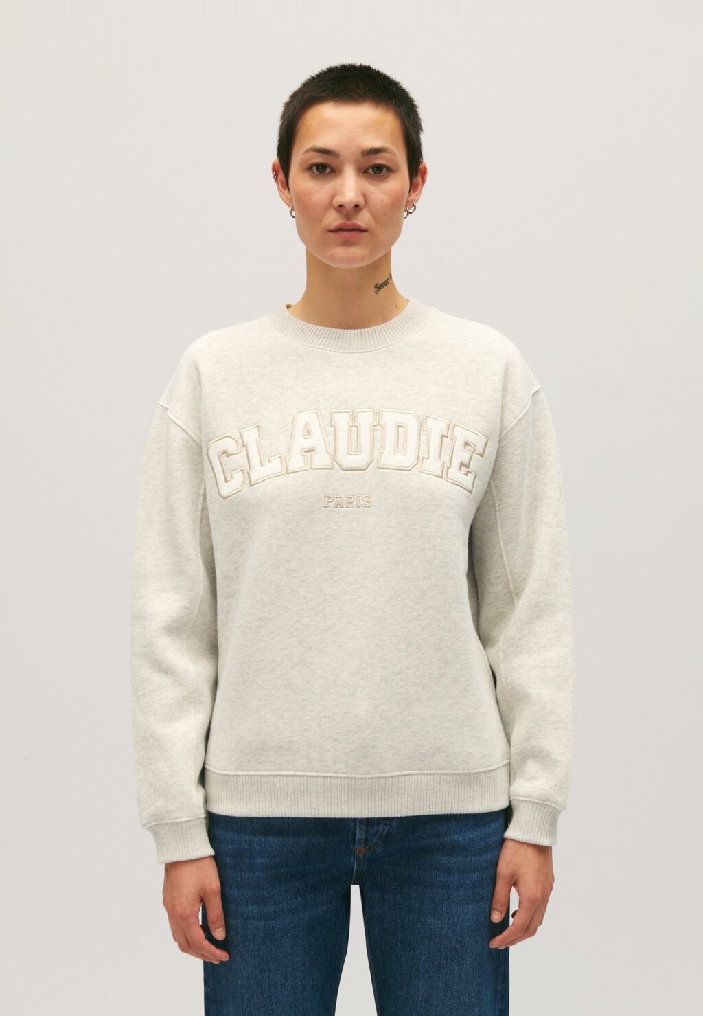 

Футболка с длинным рукавом Toybis Claudie Pierlot, цвет gris