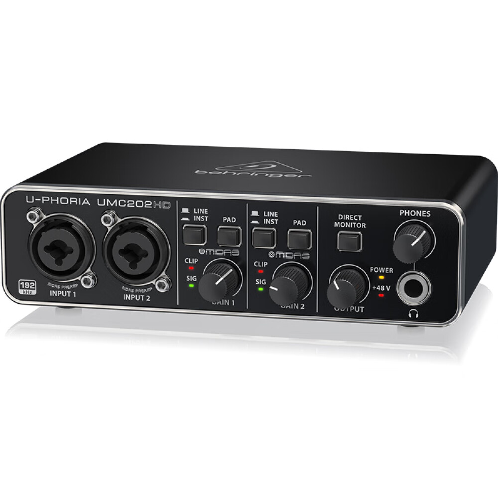 Звуковая карта behringer u phoria umc202hd