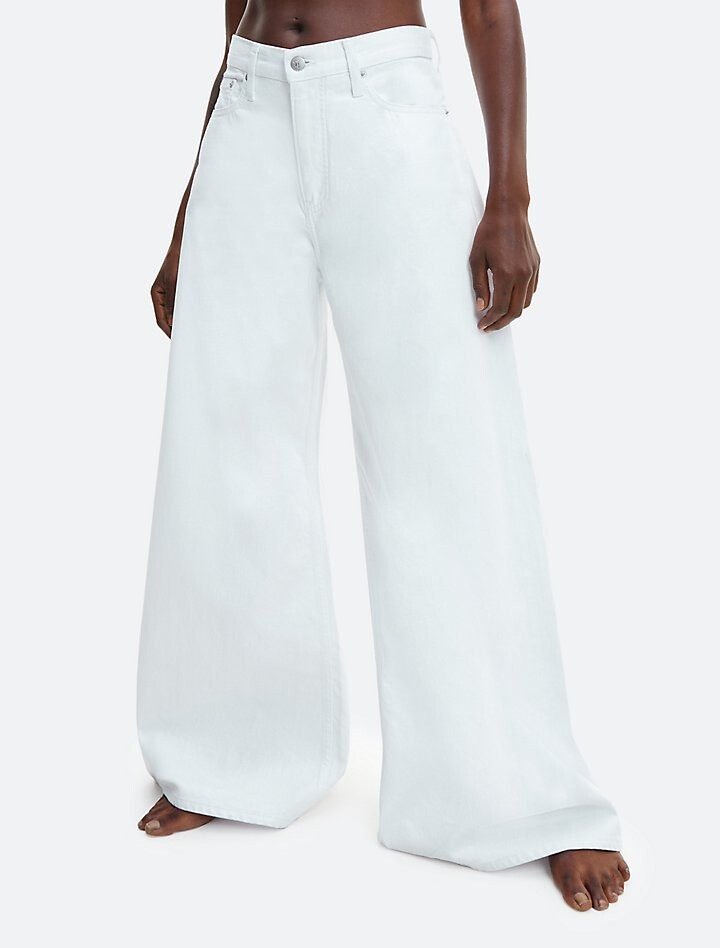 

Широкие джинсы свободного кроя Calvin Klein, белый