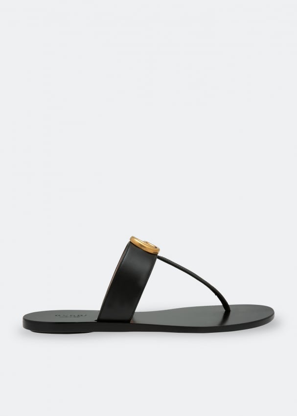 Сандалии GUCCI Marmont sandals, черный