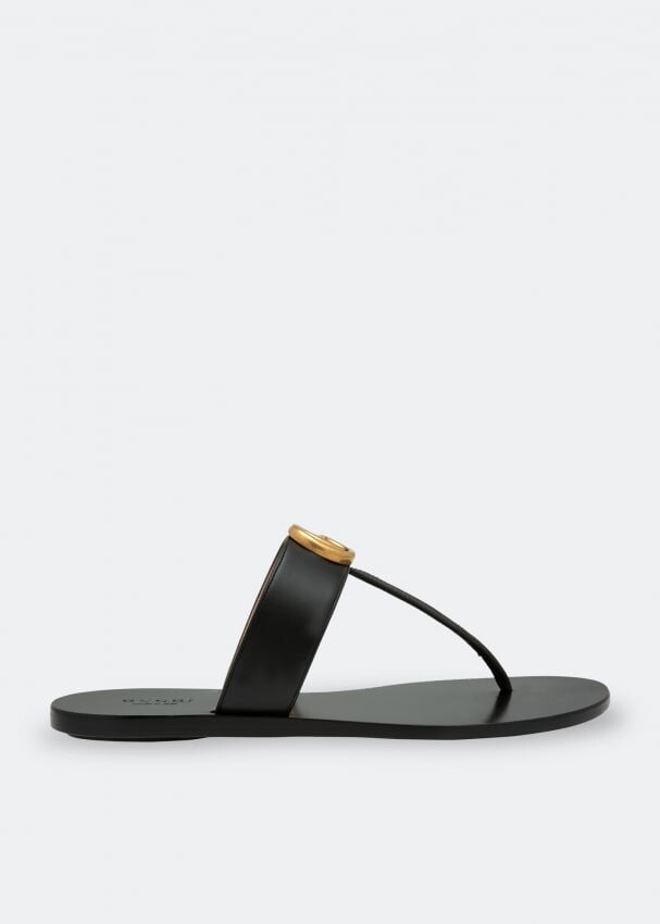 

Сандалии GUCCI Marmont sandals, черный