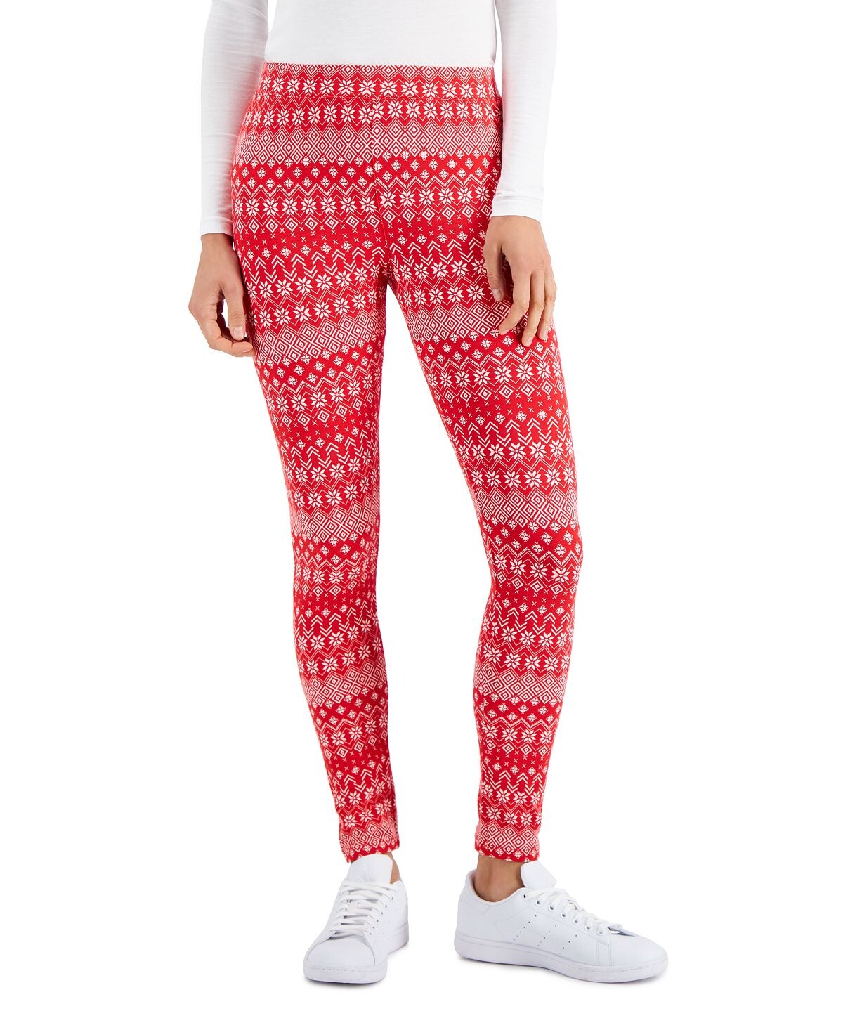 

Леггинсы с принтом petite holiday, созданные для macy's Style & Co, мульти