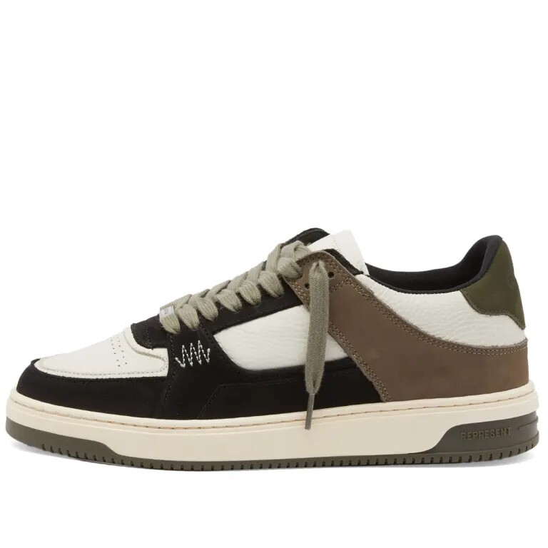 

Кроссовки Represent Apex Suede, черный/белый/коричневый