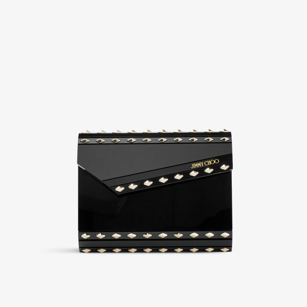 

Сумка через плечо из акрила с заклепками Candy Jimmy Choo, черный