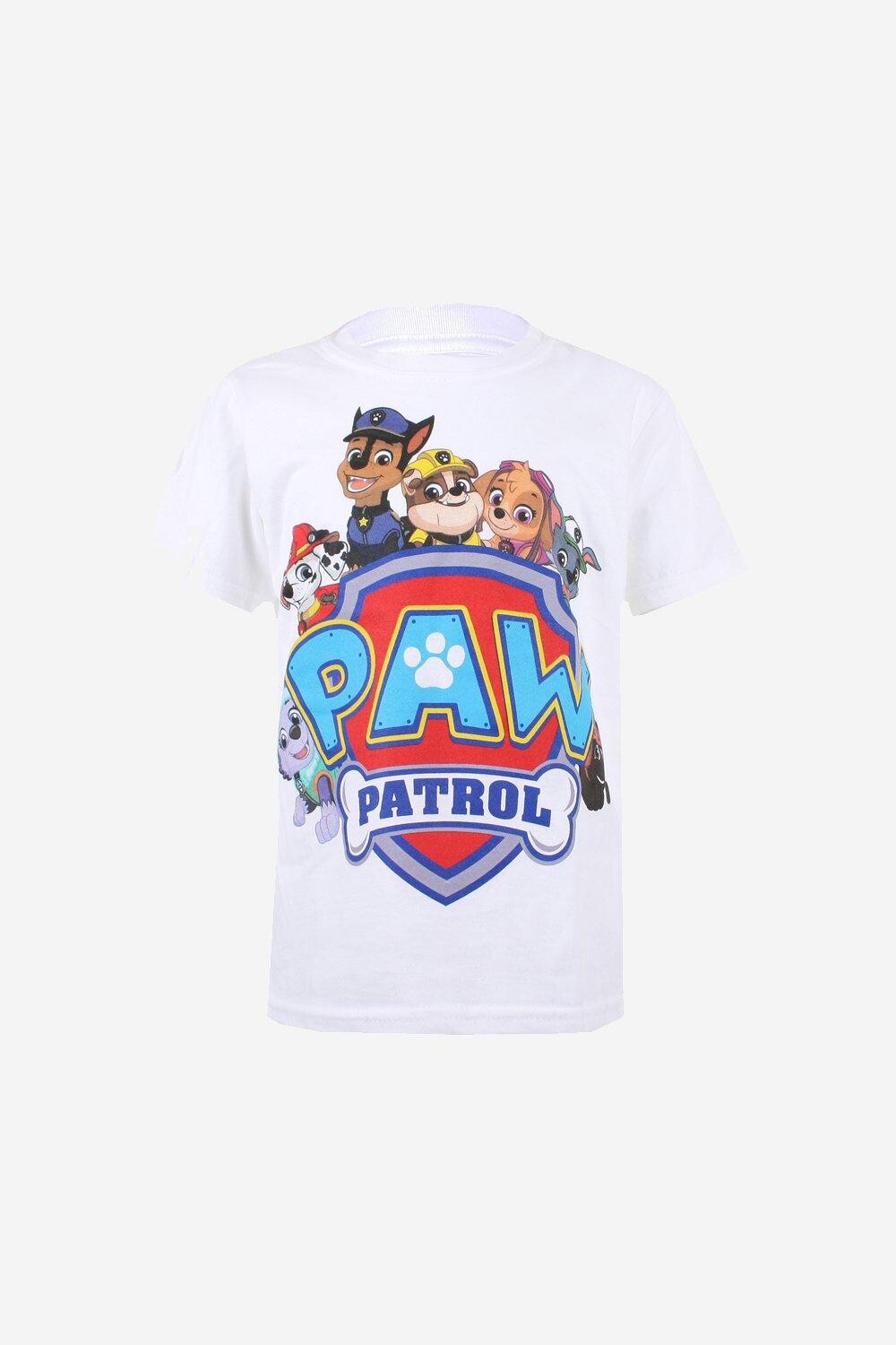 

Футболка с изображением щита Paw Patrol, белый