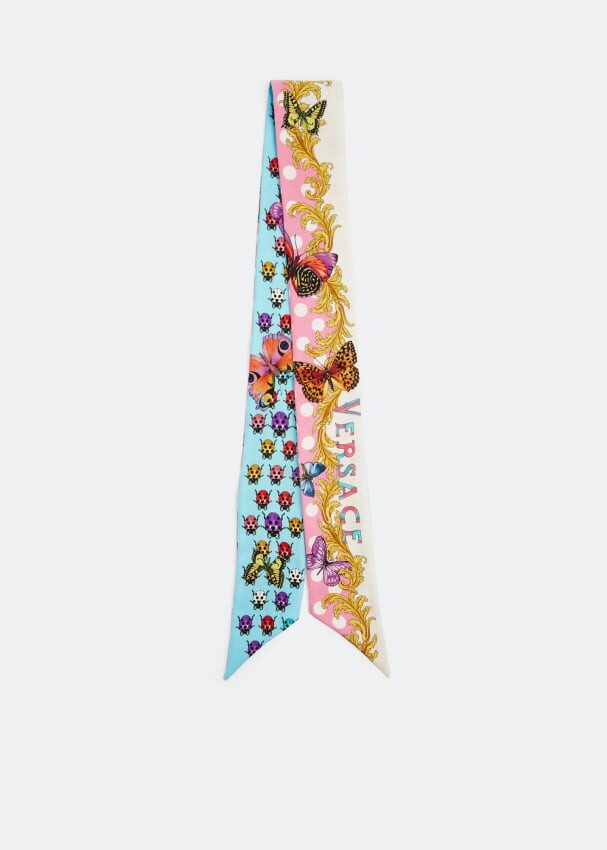 

Шарф VERSACE Butterflies scarf tie, принт