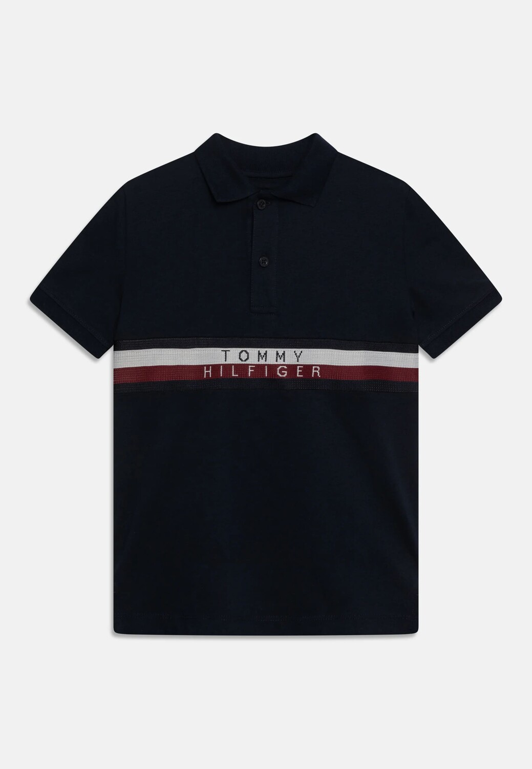 

Футболка-поло Tommy Hilfiger Global Stripe, темно-синий