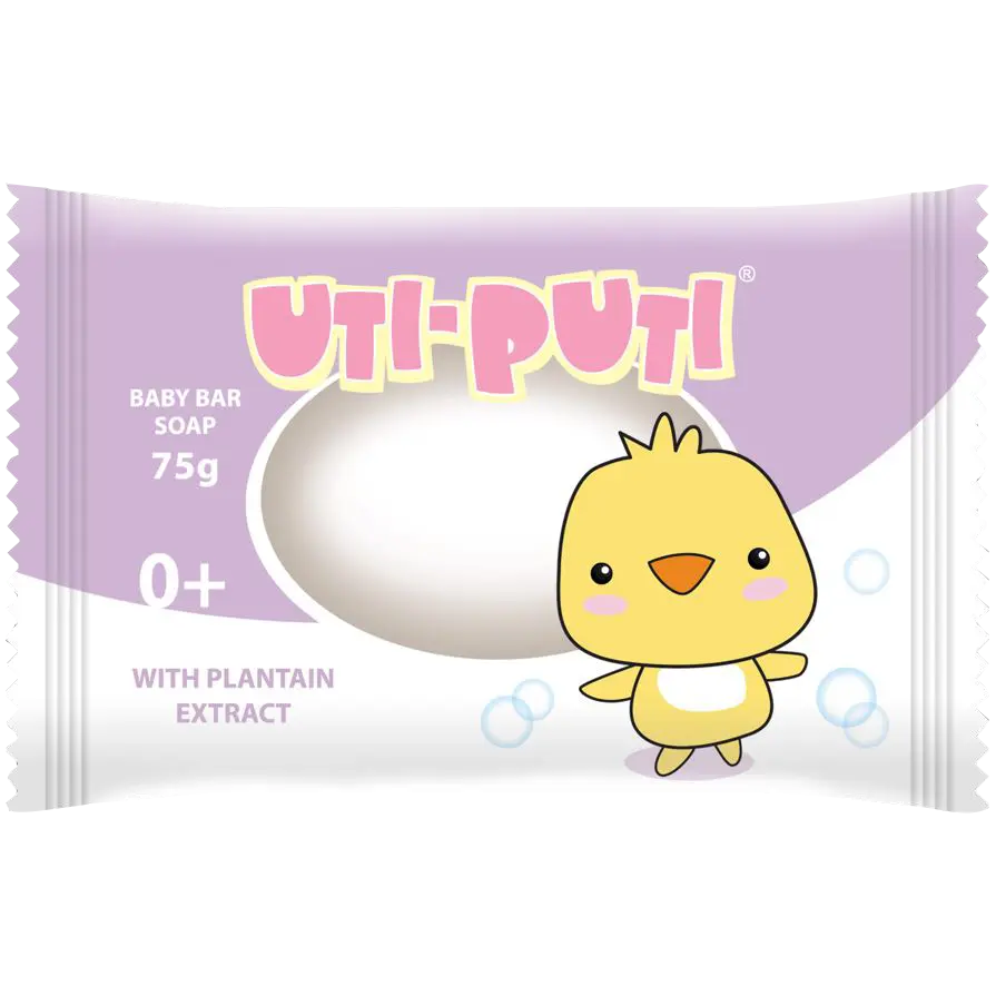 

Uti-Puti мыло твердое с экстрактом подорожника, 75 г