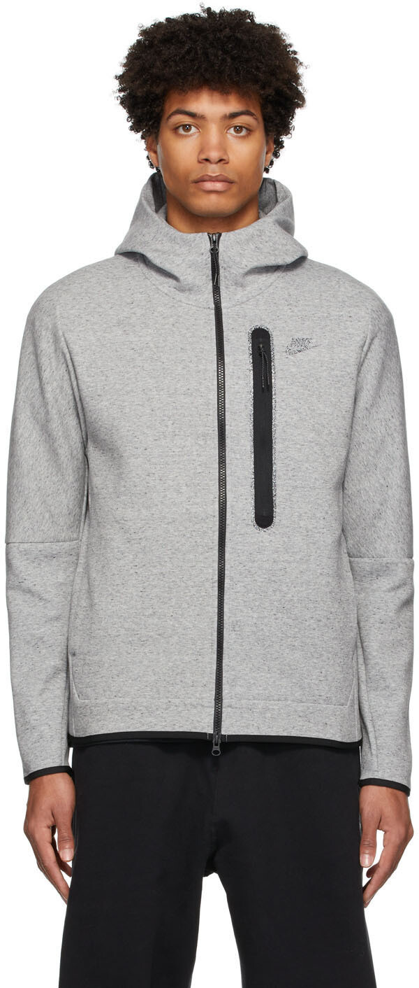 

Серая толстовка с капюшоном NSW Tech Fleece Nike
