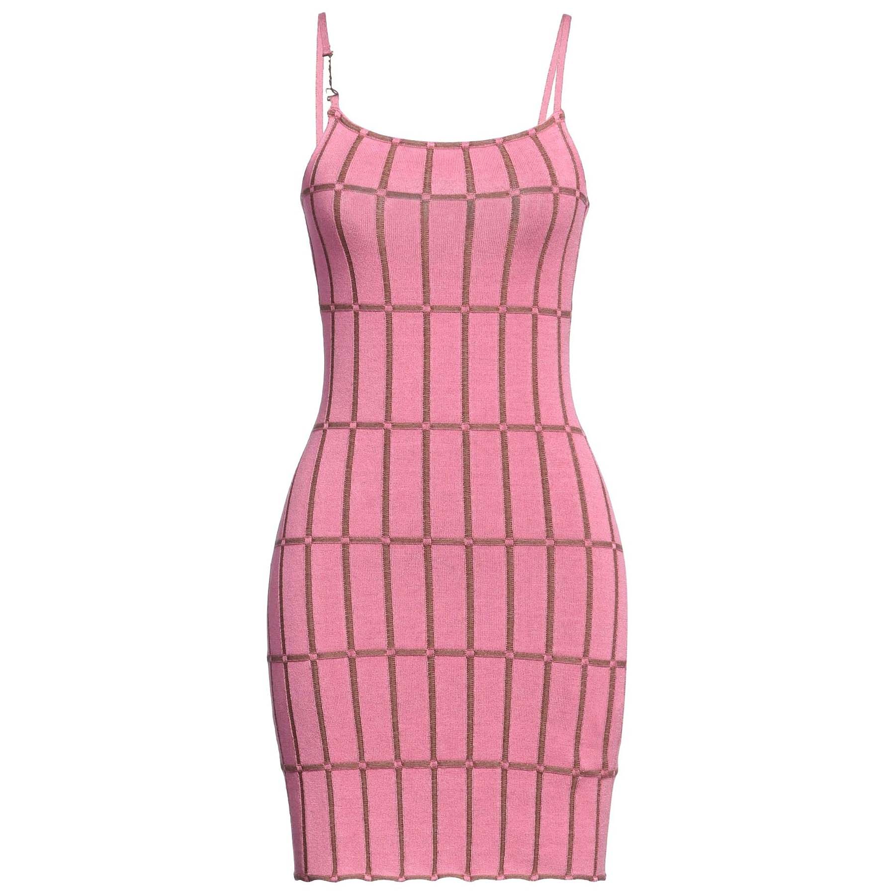 Платье Jacquemus Short, розовый цена и фото