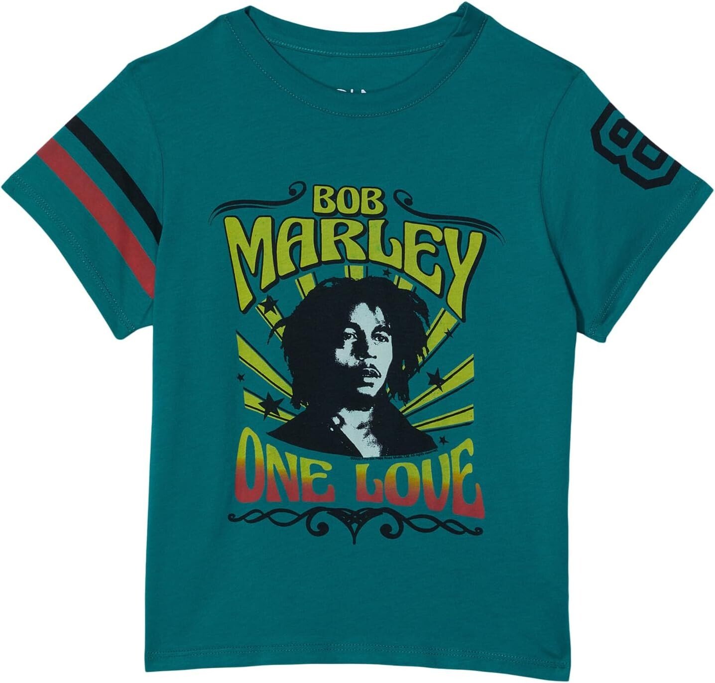 

Футболка Chaser Bob Marley - One Love Tee, цвет Lake Green