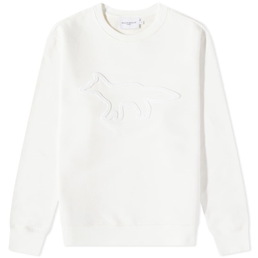 

Толстовка Maison Kitsune Contour Fox Patch Regular Sweat, Белый