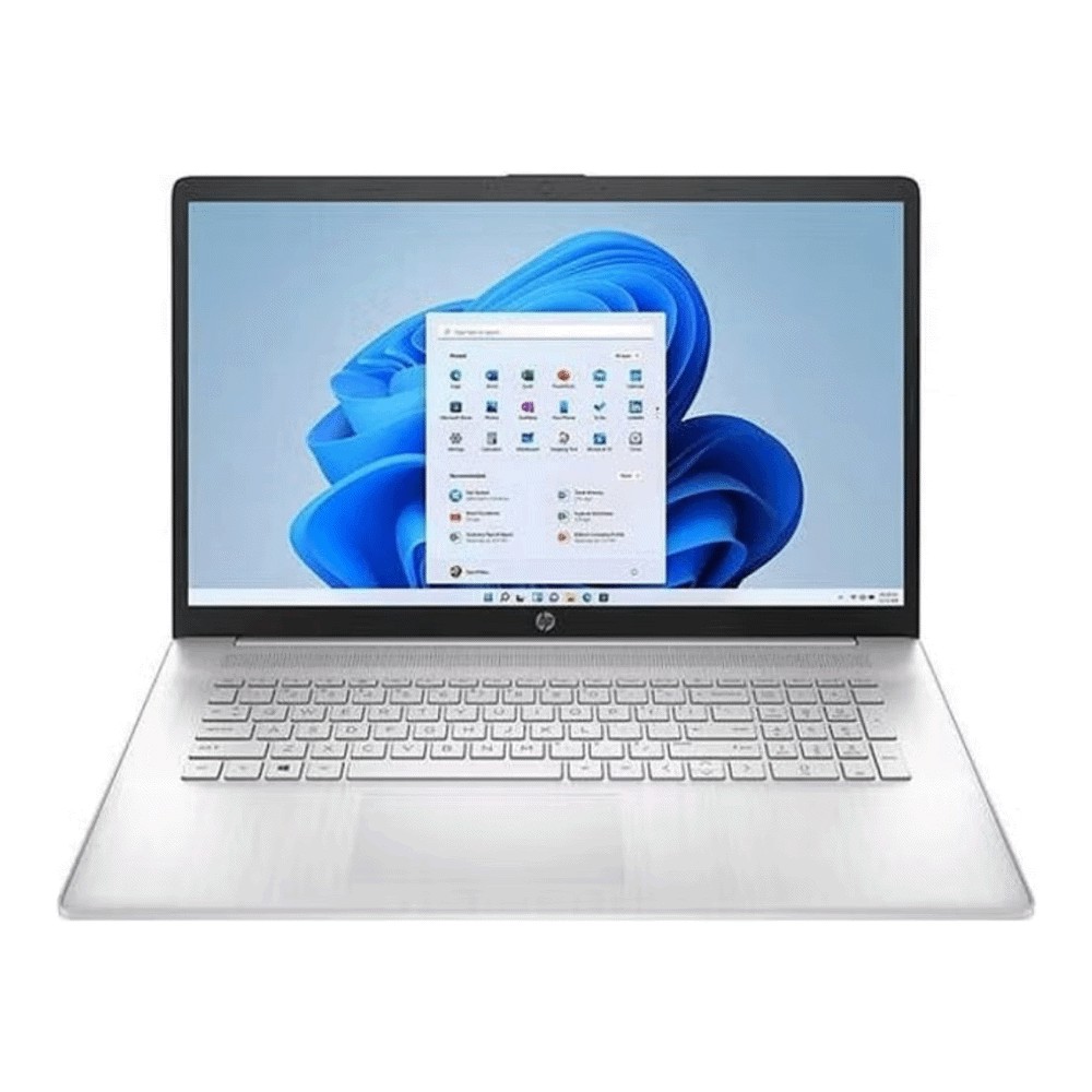 Ноутбук HP 17-cn1063cl 17.3 FullHD 12ГБ/512ГБ i5-1155G7, серебряный, английская клавиатура ноутбук hp 17 cp0196nr 17 3 hd 8гб 1тб серебряный английская клавиатура