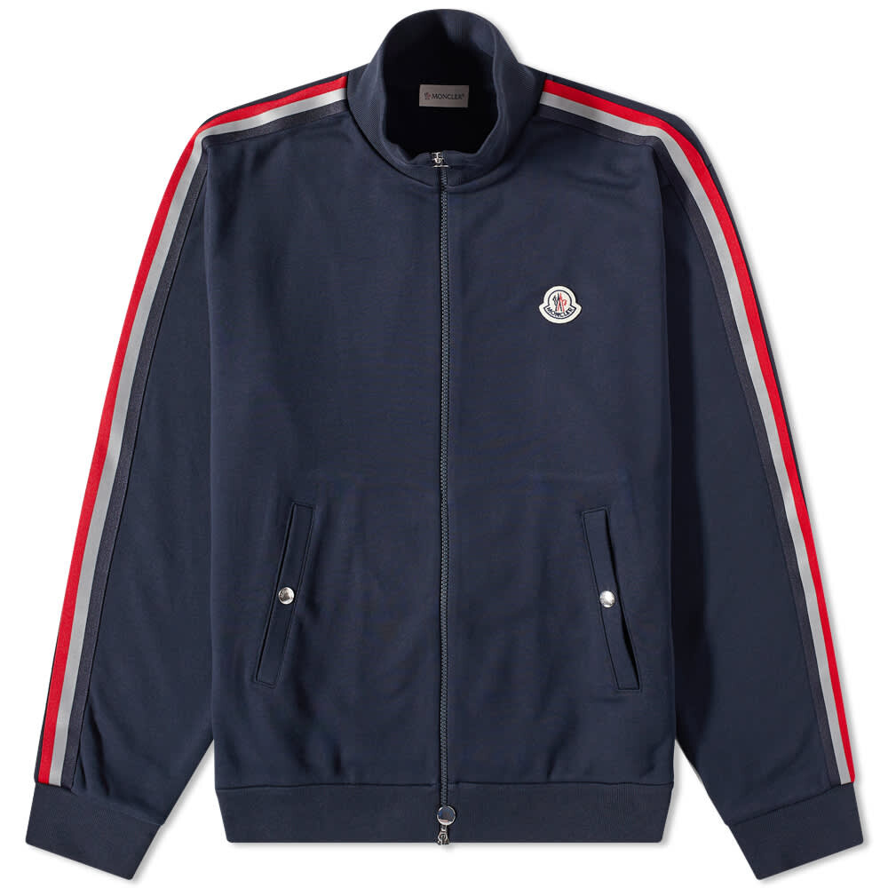

Джемпер Moncler Taping Zip Cardigan, Серый, Джемпер Moncler Taping Zip Cardigan
