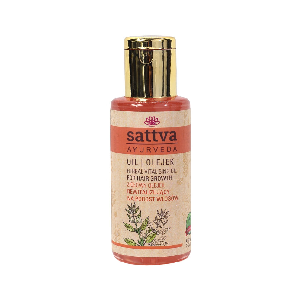 

Sattva Herbal Vitalising Hair восстанавливающее масло на травах для роста волос 100мл