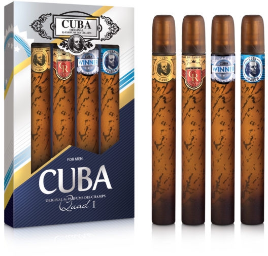 Парфюмерный набор Cuba Gold парфюмерный подарочный набор 3 шт cuba original cuba latino