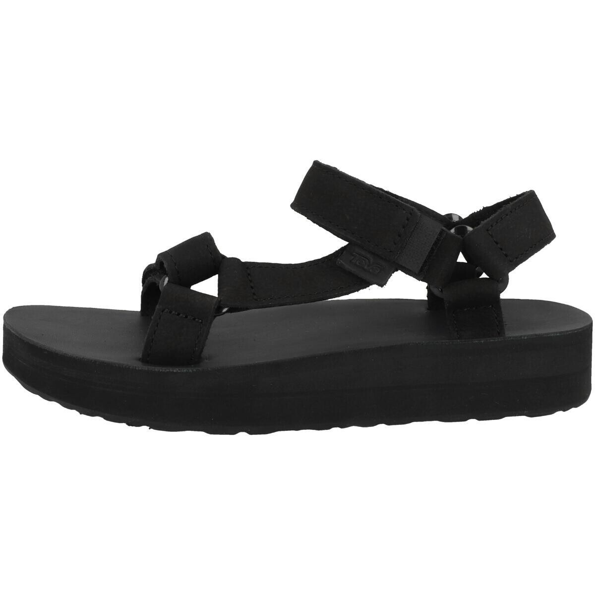

Женские треккинговые сандалии Midform Universal Leather TEVA, черный