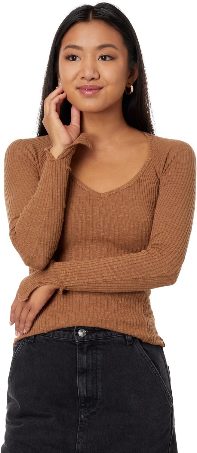 

Переход через наслоение Free People, цвет Oiled Oak