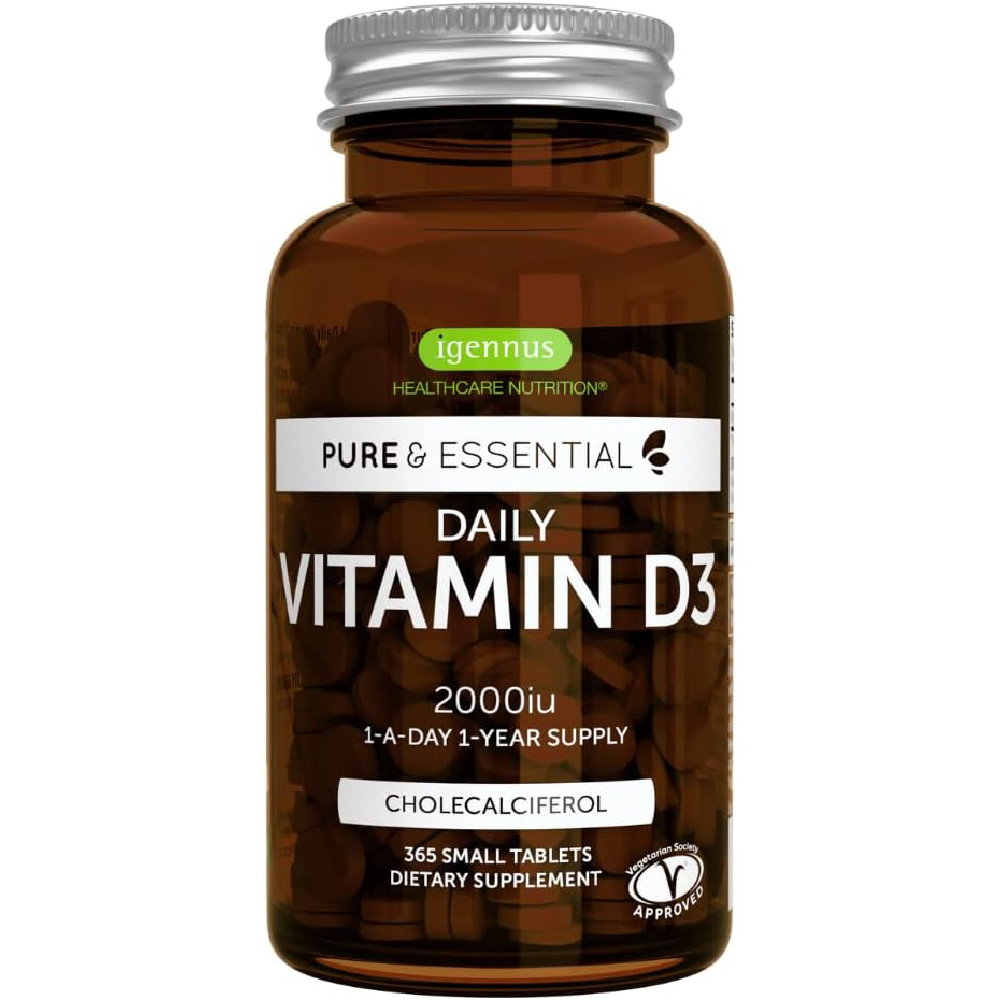 Витамин D3 2000 МЕ Igennus Healthcare Nutrition, 365шт