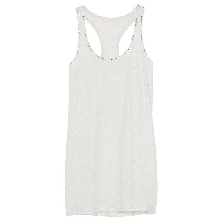 

Пижамная майка Victoria's Secret Racerback Tank, светло-серый