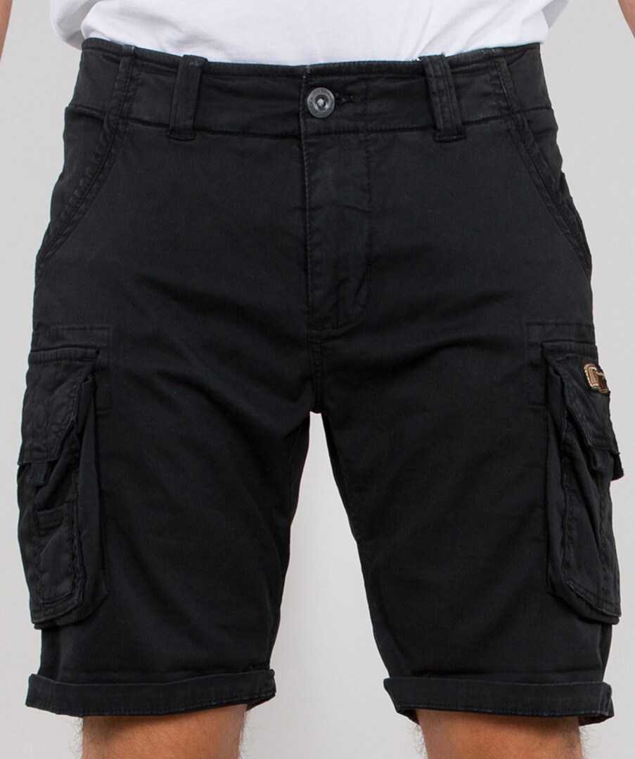 

Шорты Alpha Industries Crew, черные