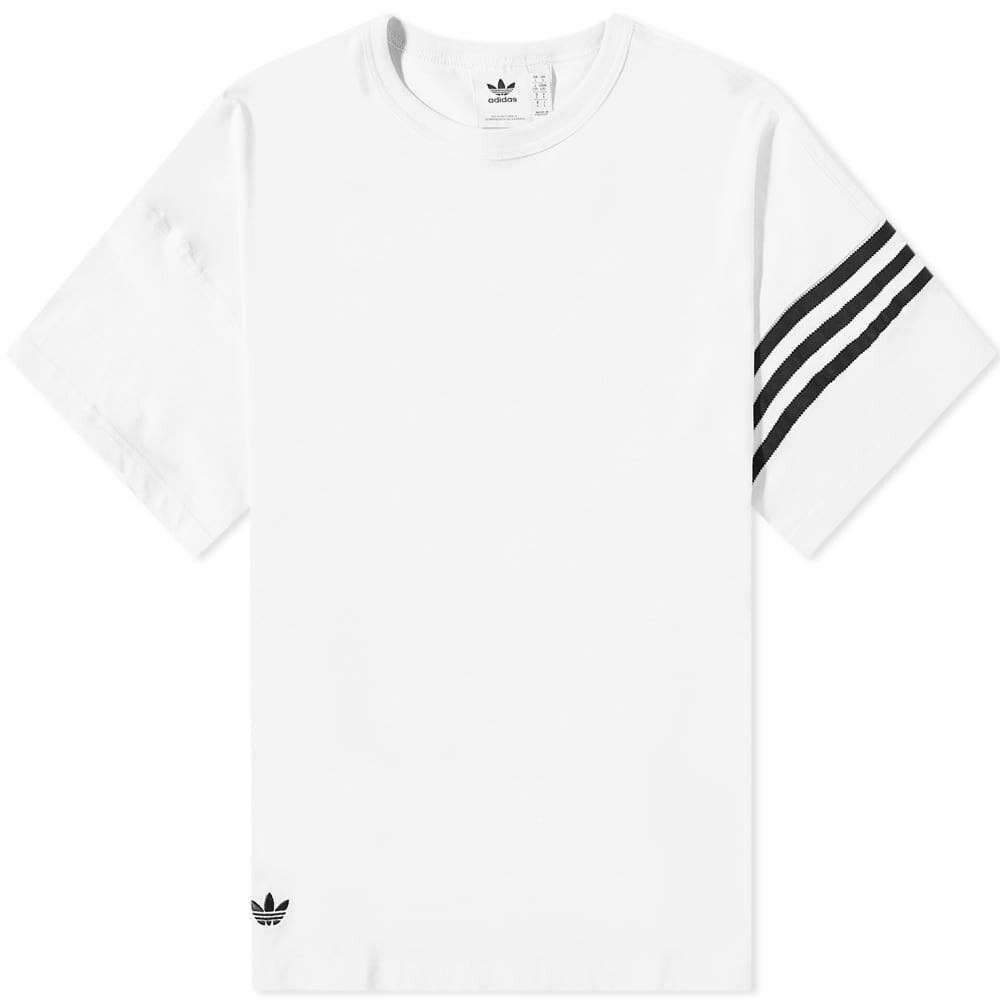 

Футболка Adidas New Classic, белый, Серый
