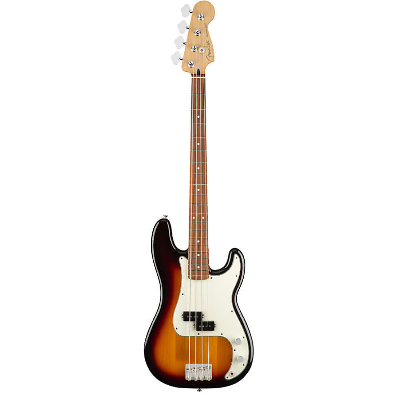 Fender Player Precision Bass 4-струнная электрическая бас-гитара - 3 цвета Sunburst Player Precision Bass 3-Color Sunburst