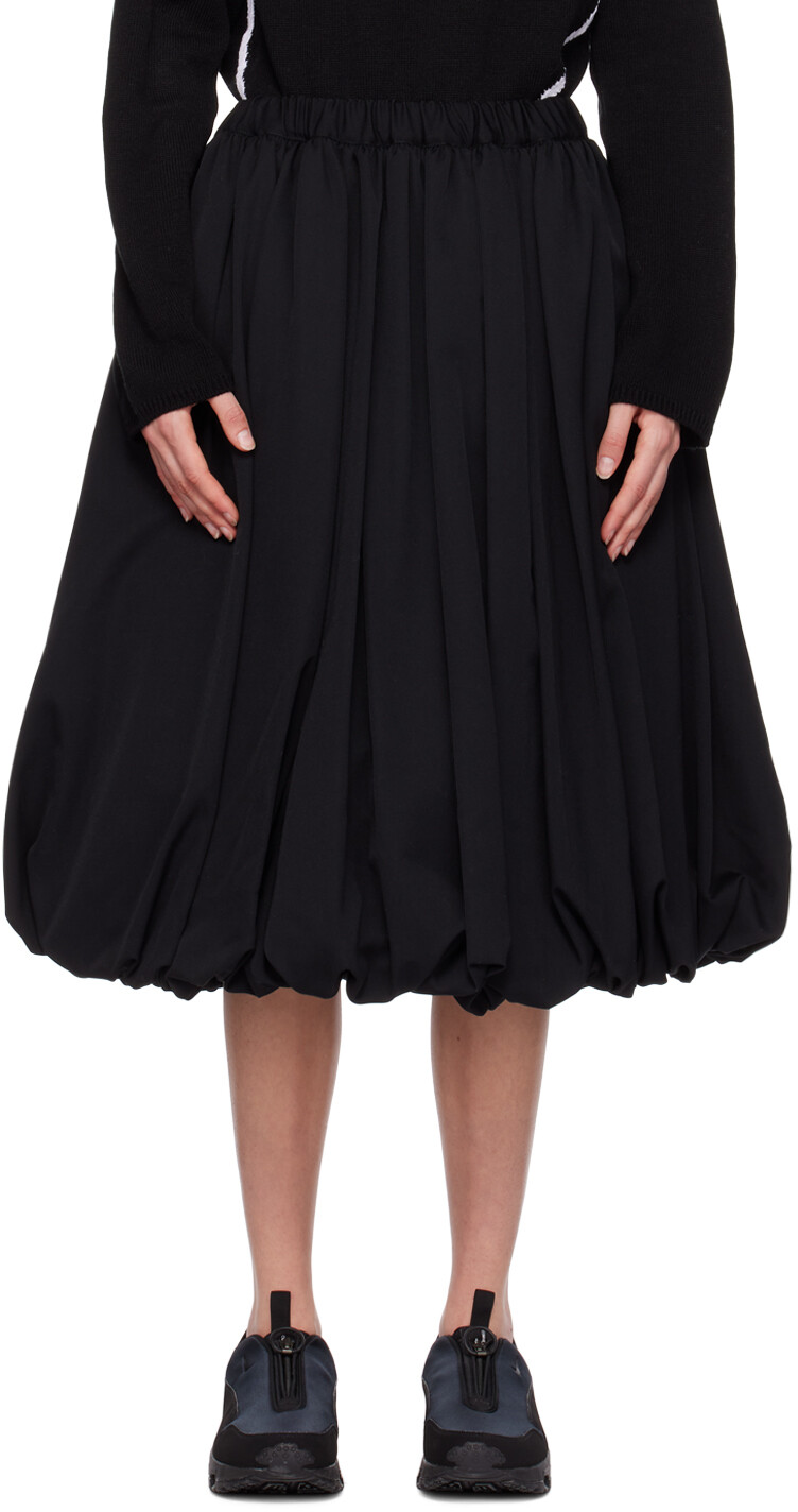 

Черная юбка со складками Black Comme des Garçons