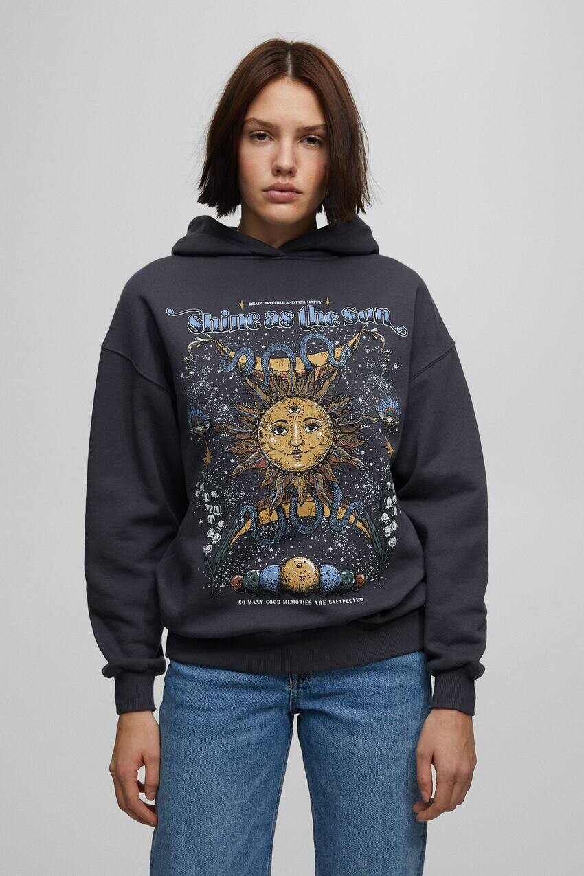 

Эзотерическая толстовка из флиса Pull&Bear