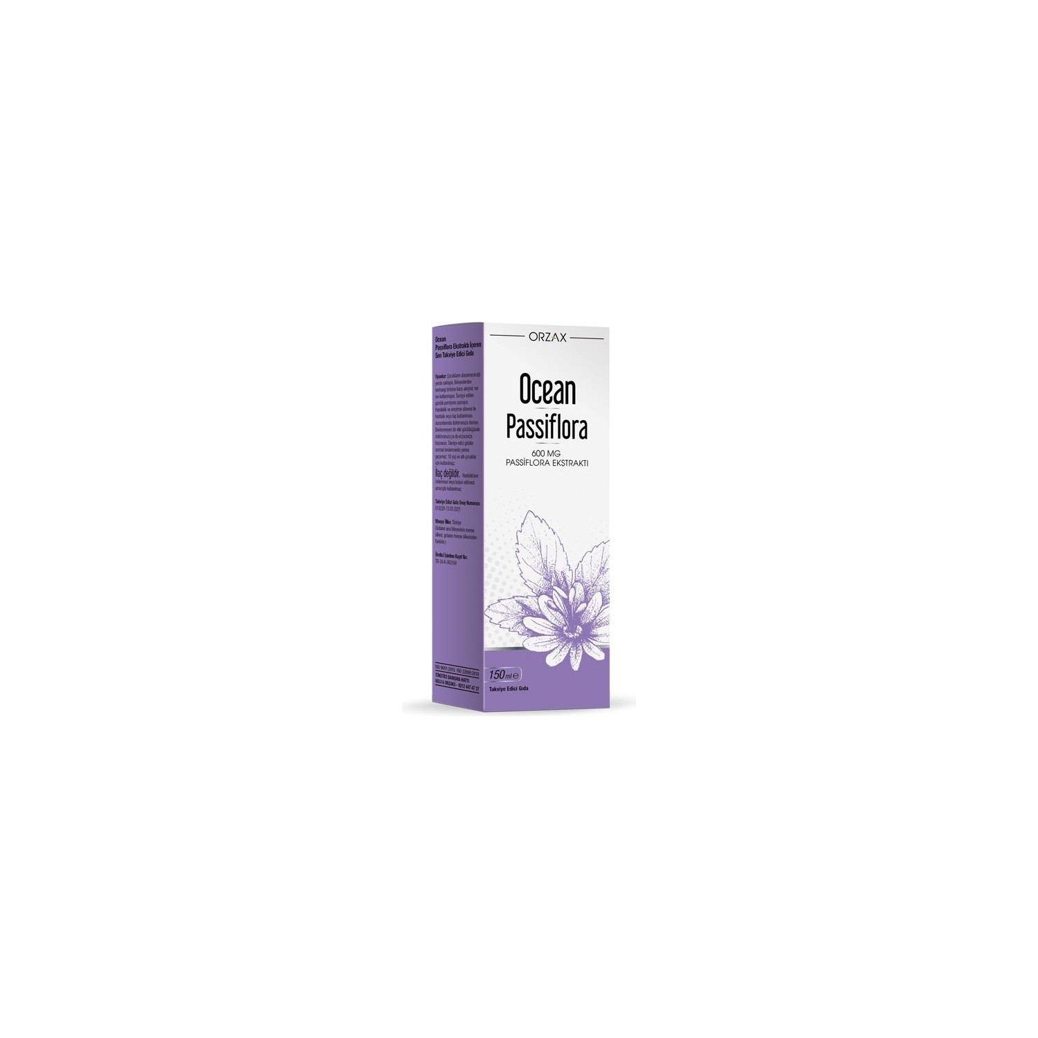 пищевая добавка orzax ocean 3 упаковки Сироп Orzax Ocean Passiflora, 150 мл