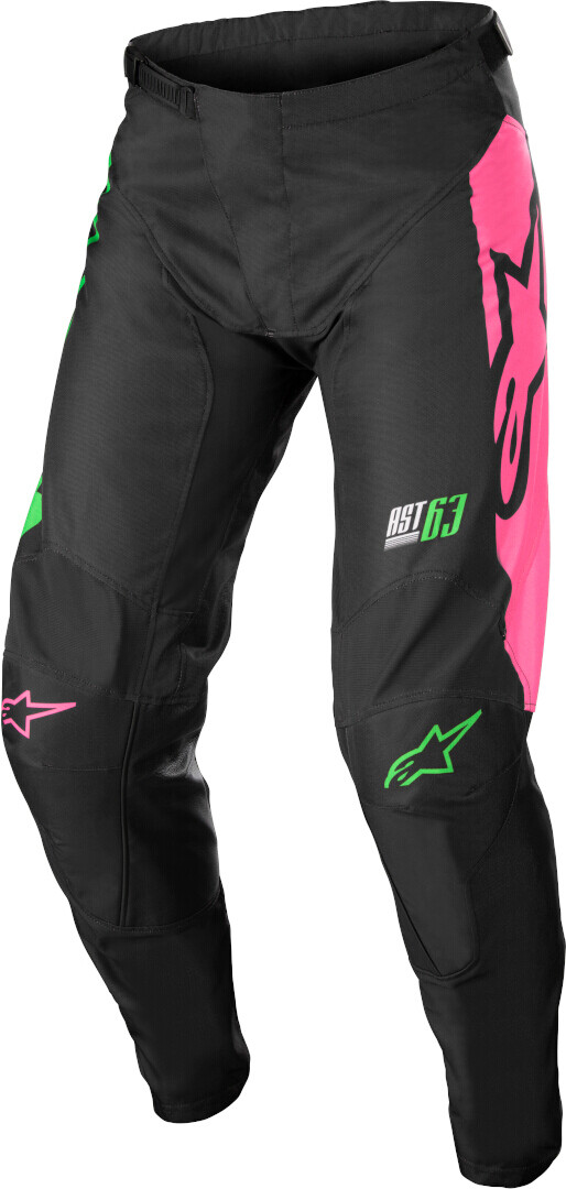 

Штаны для мотокросса Alpinestars Racer Compass, черный/зеленый