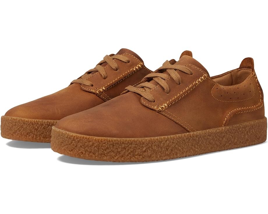 Кроссовки Clarks Streethilllace, цвет Dark Tan Leather