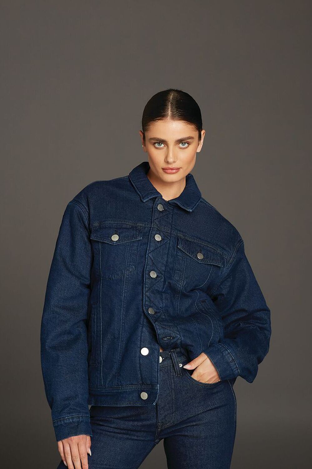 

Джинсовая куртка унисекс Barneys New York Forever 21, деним
