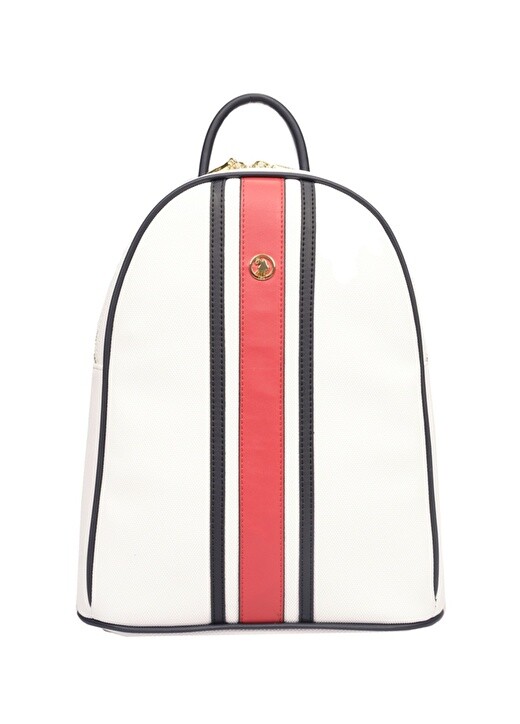 

Белый женский рюкзак U.S. Polo Assn.