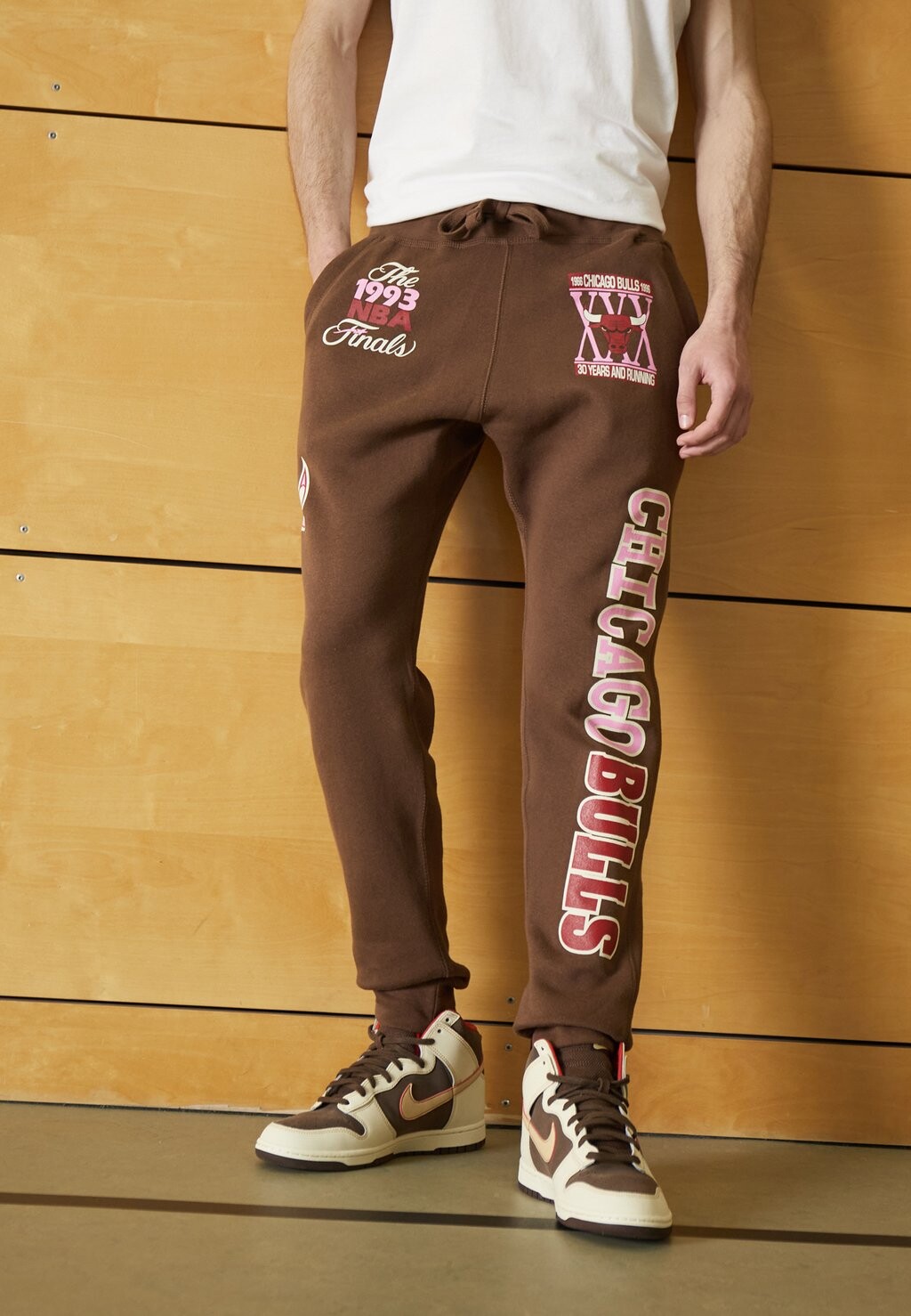 

Команда Nba Chicago Bulls Sugar Bacon Mitchell & Ness, коричневый