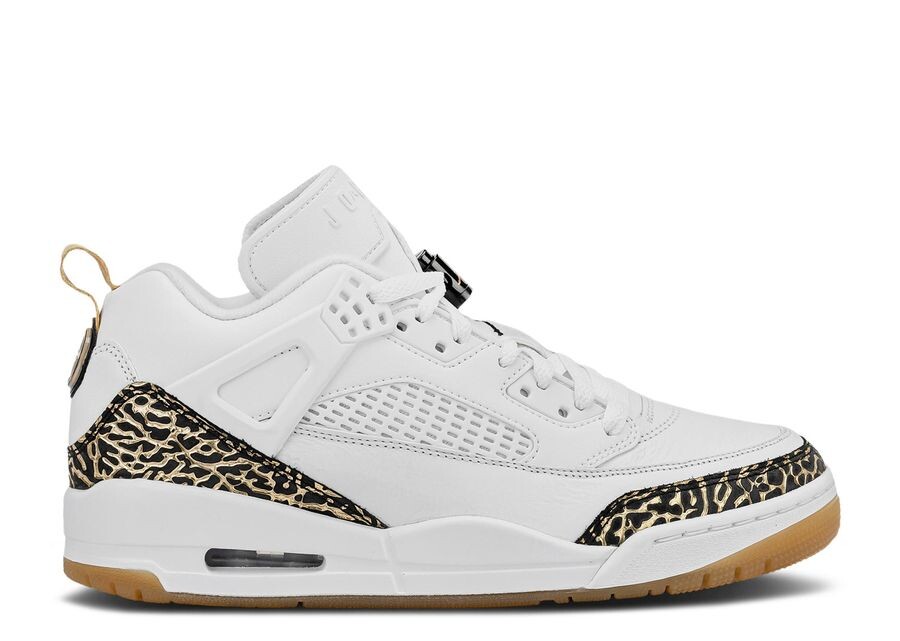 

Кроссовки Air Jordan Jordan Spizike Low, цвет White Black Metallic Gold