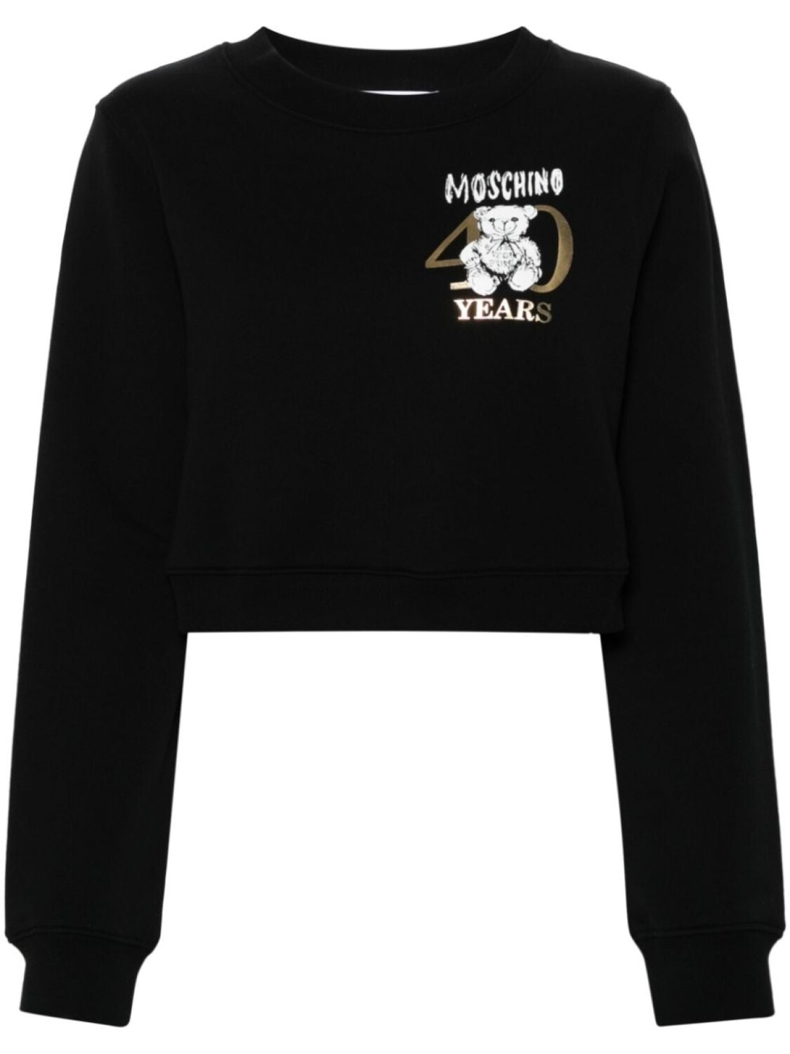 

Moschino толстовка с логотипом, черный