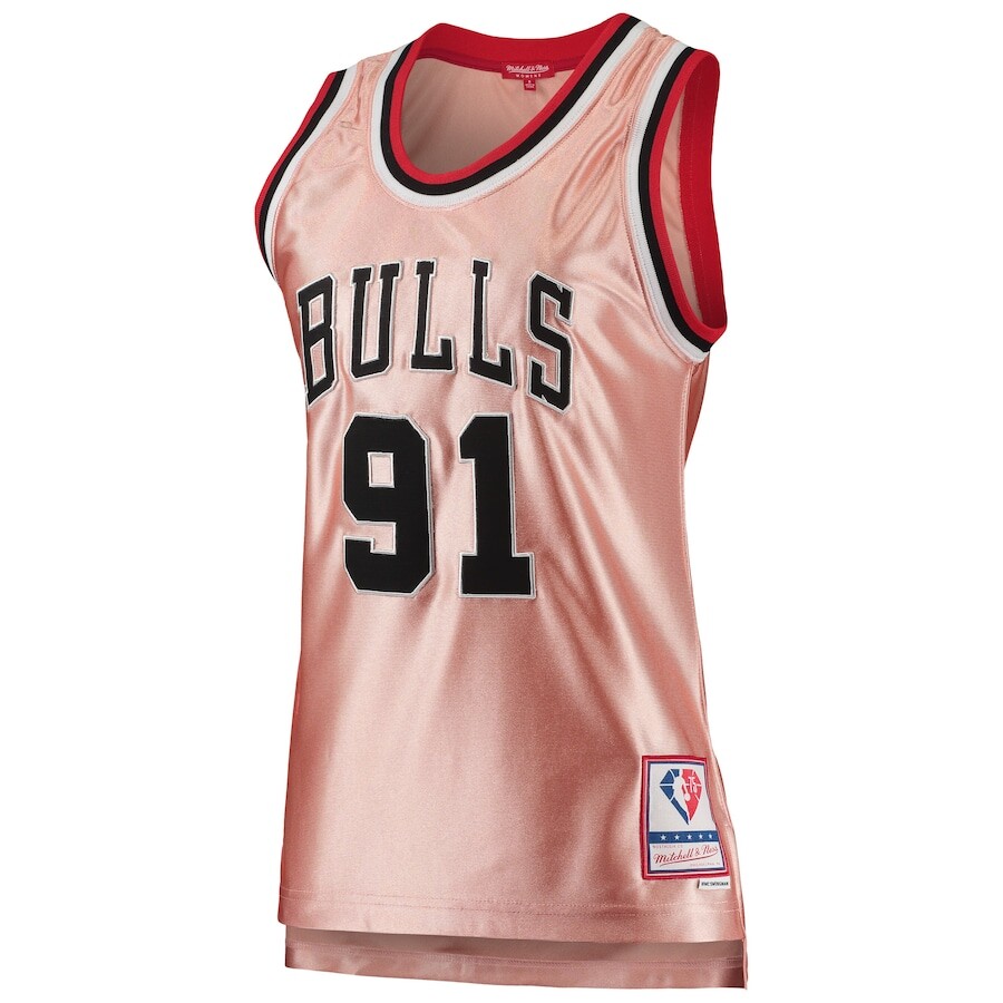 

Джерси Mitchell & Ness Chicago Bulls, розовый
