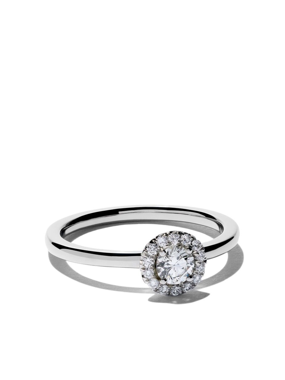 

Платиновое кольцо My First De Beers Aura с бриллиантами De Beers Jewellers, серебряный